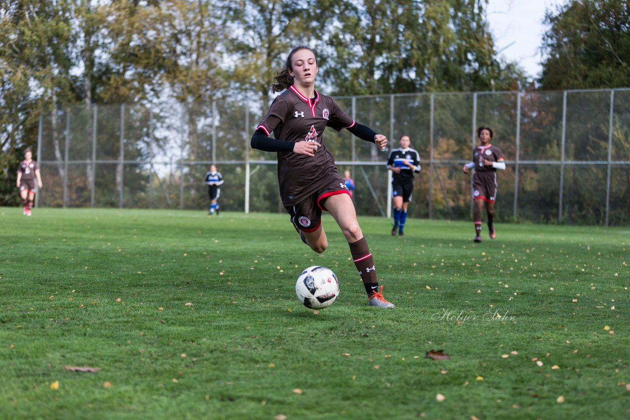 Bild 338 - B-Juniorinnen Hamburger SV - FC St.Pauli : Ergebnis: 1:2